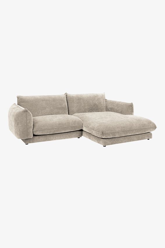 Countess 3-zits bank chaise longue rechts Artic Cream