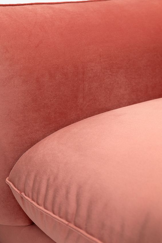 Countess 3-zits bank chaise longue rechts otto longue links Salvador Dark Pink