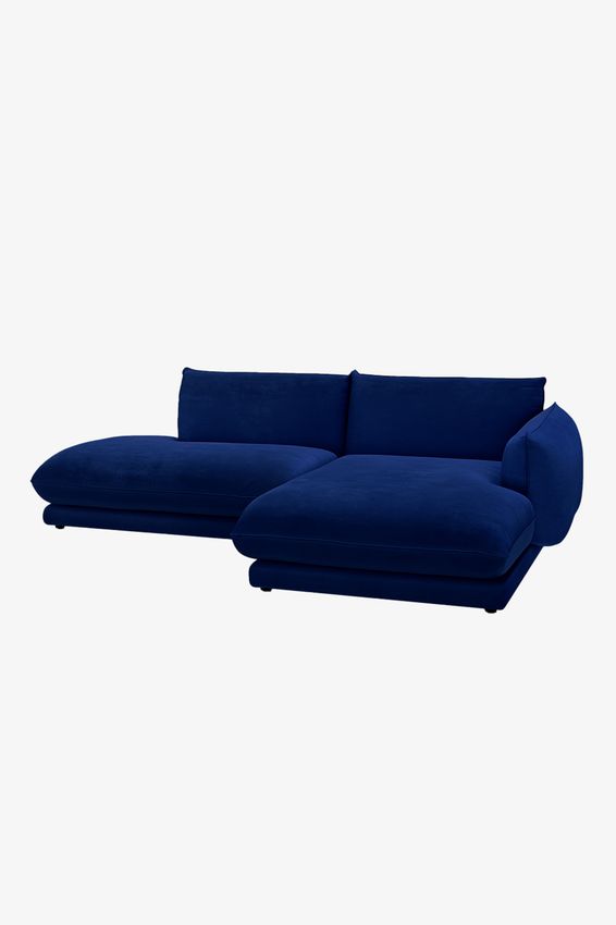 Countess 3-zits bank chaise longue rechts otto longue links Salvador Dark Blue