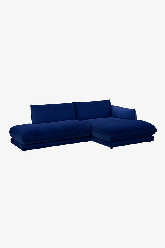 Countess 3-zits bank chaise longue rechts otto longue links Salvador Dark Blue