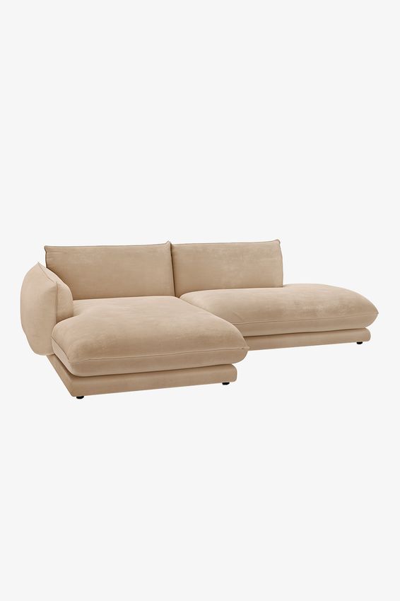 Countess 3-zits bank chaise longue links otto longue rechts Salvador Camel