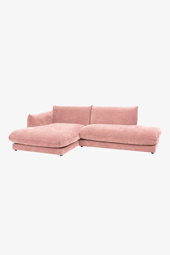 Countess 3-zits bank chaise longue links otto longue rechts Artic Salmon