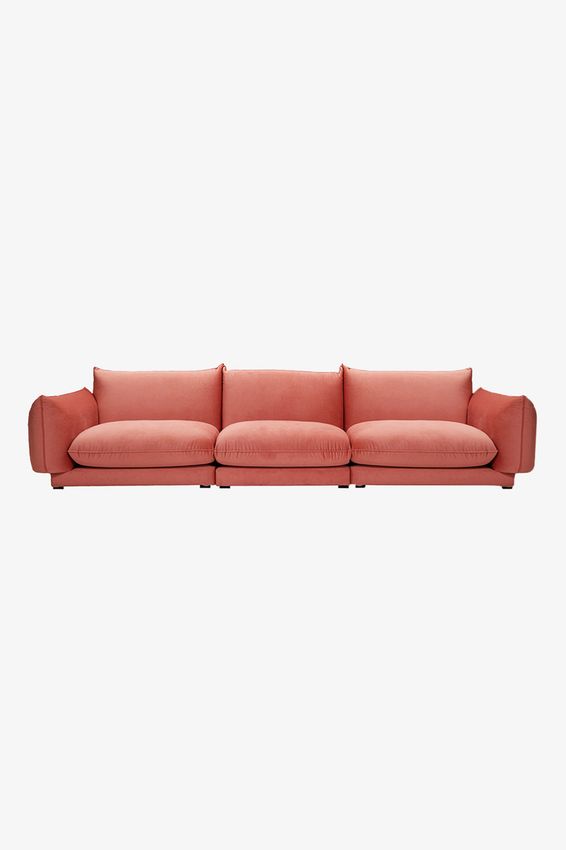 Countess 4-zits bank Salvador Dark pink