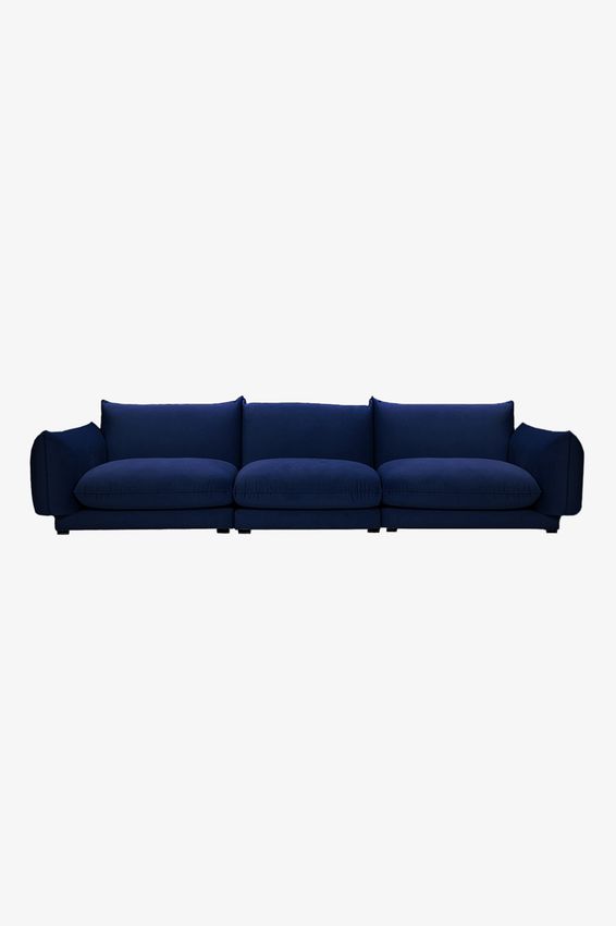 Countess Canapé 4 places Salvador Dark blue