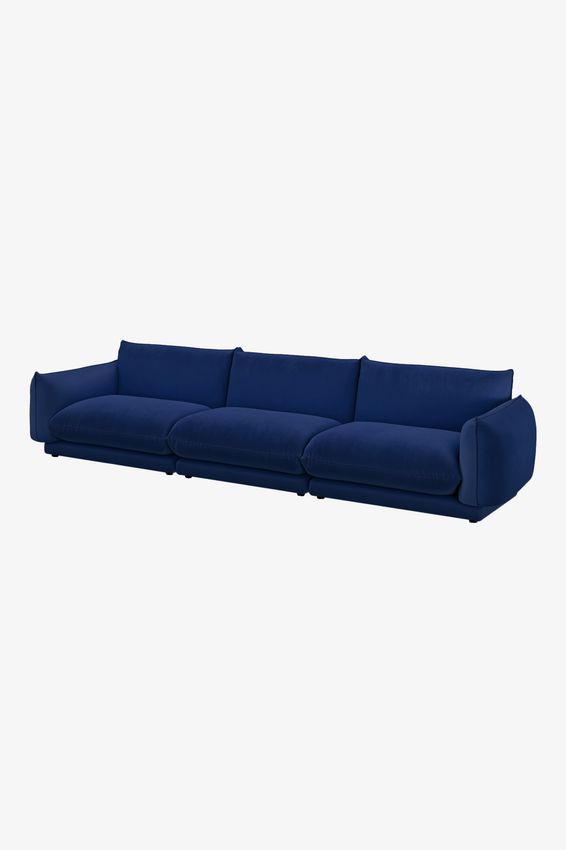 Countess Canapé 4 places Salvador Dark blue