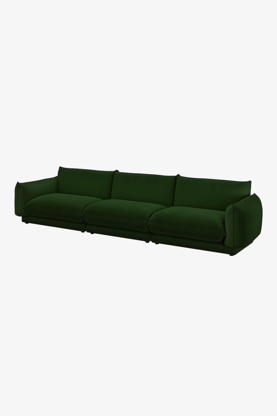 Countess 4-zits bank Salvador Dark green