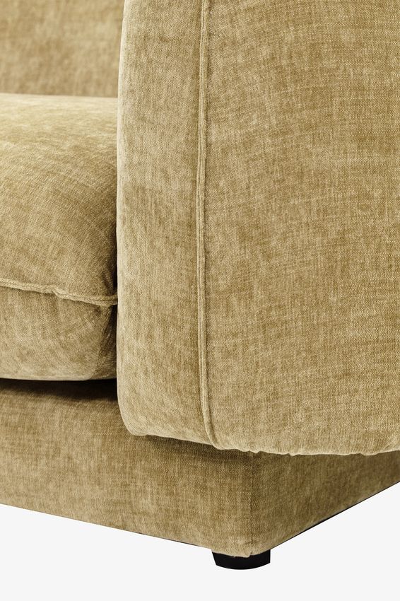 Countess 4-zits bank chaise longue rechts Artic Lichen