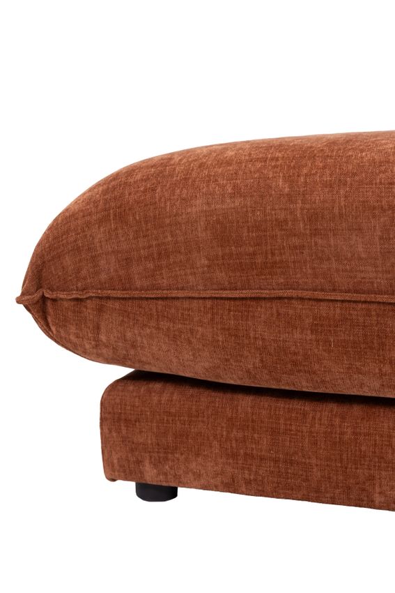 Countess 4-zits bank chaise longue rechts Artic Rust