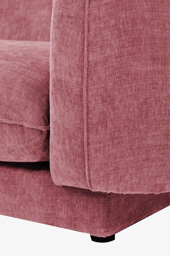 Countess 4-zits bank chaise longue links Artic Rosehip