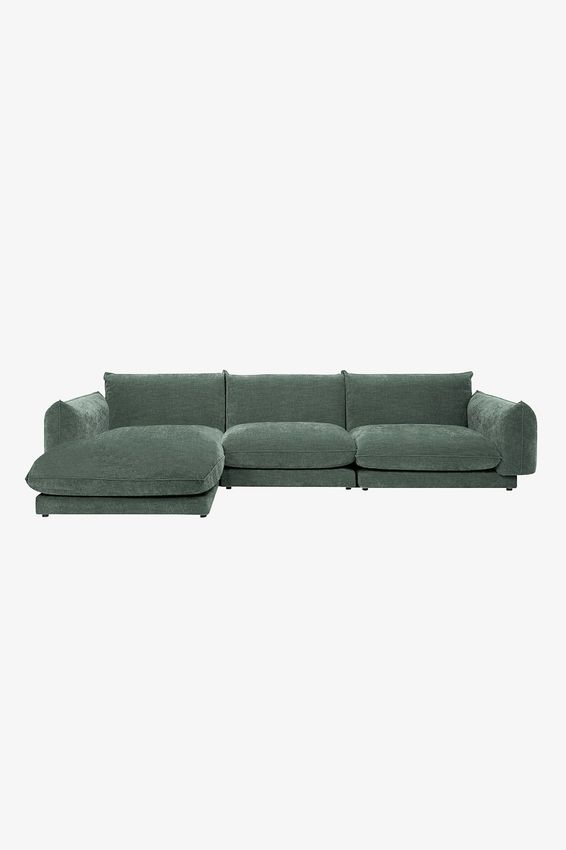 Countess 4-zits bank chaise longue links Artic Thyme