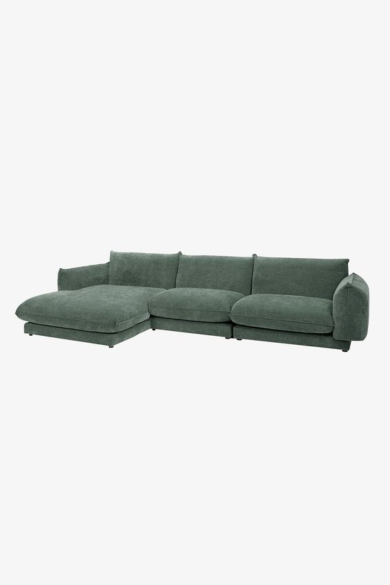 Countess 4-zits bank chaise longue links Artic Thyme
