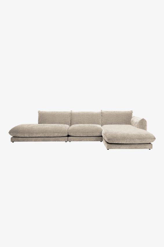 Countess 4-zits bank chaise longue rechts otto longue links Artic Cream