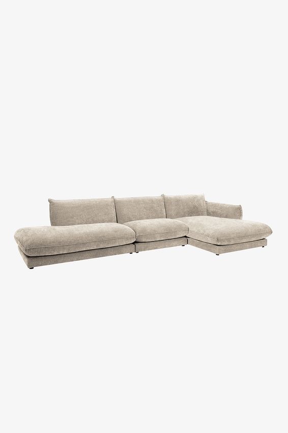 Countess 4-zits bank chaise longue rechts otto longue links Artic Cream