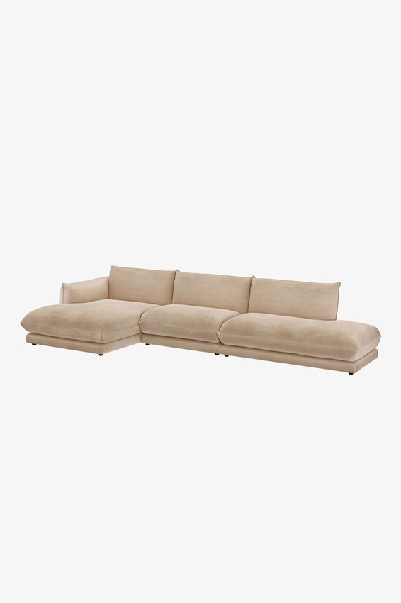 Countess 4-zits bank chaise longue links otto longue rechts Salvador Camel
