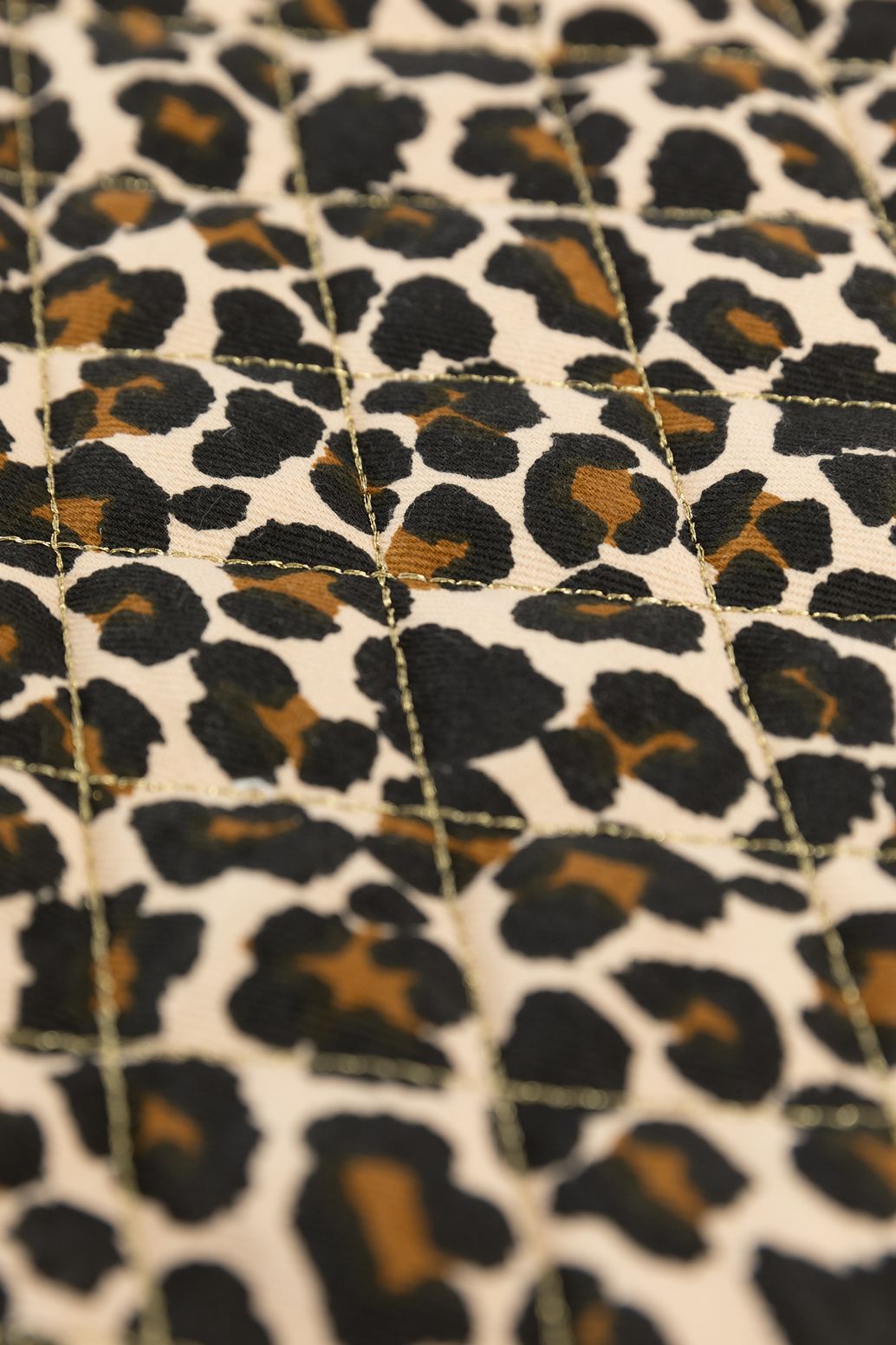 Topflappen mit Leoprint - braun