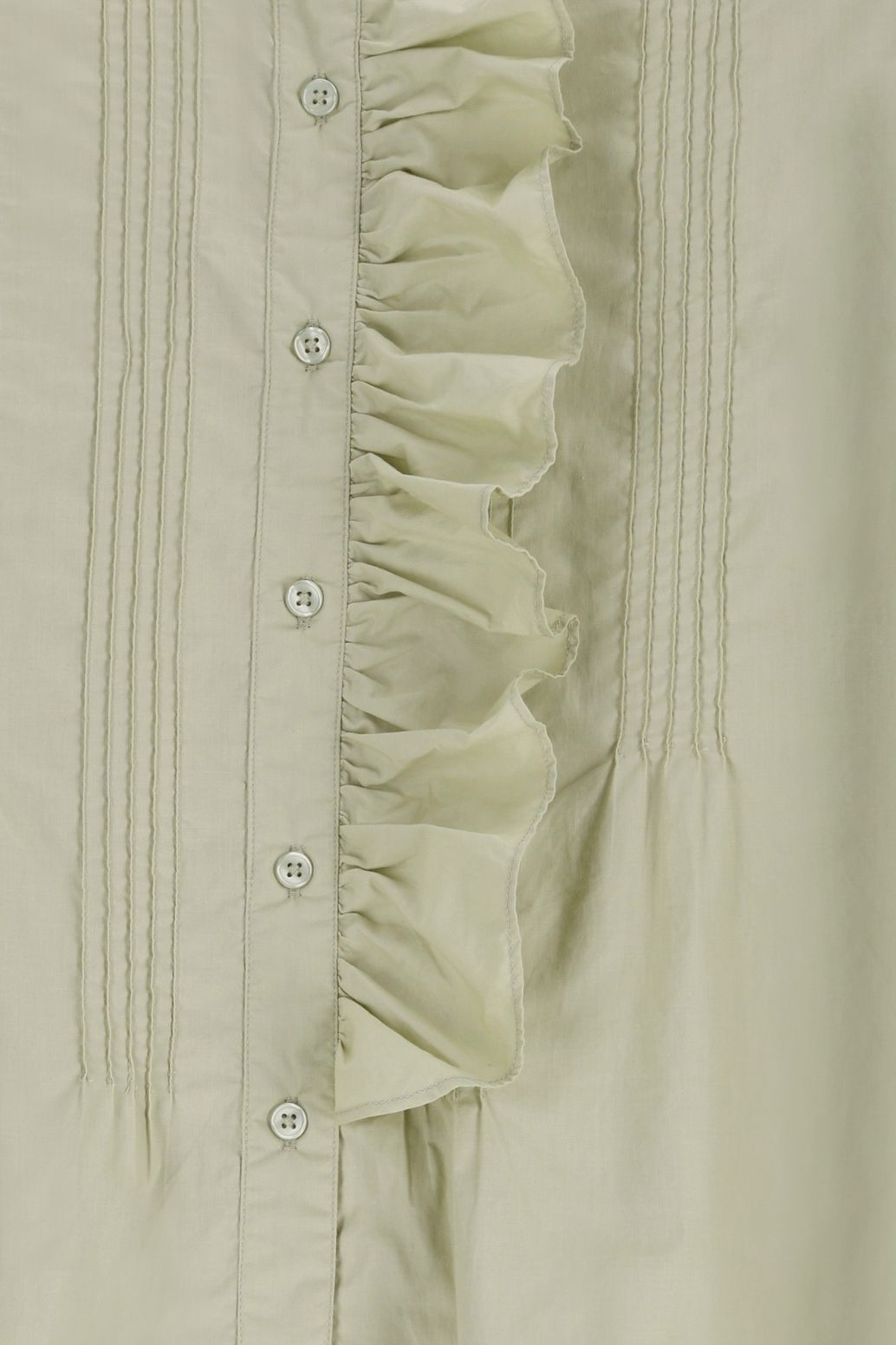 Bluse mit Stickerei - hellgrün