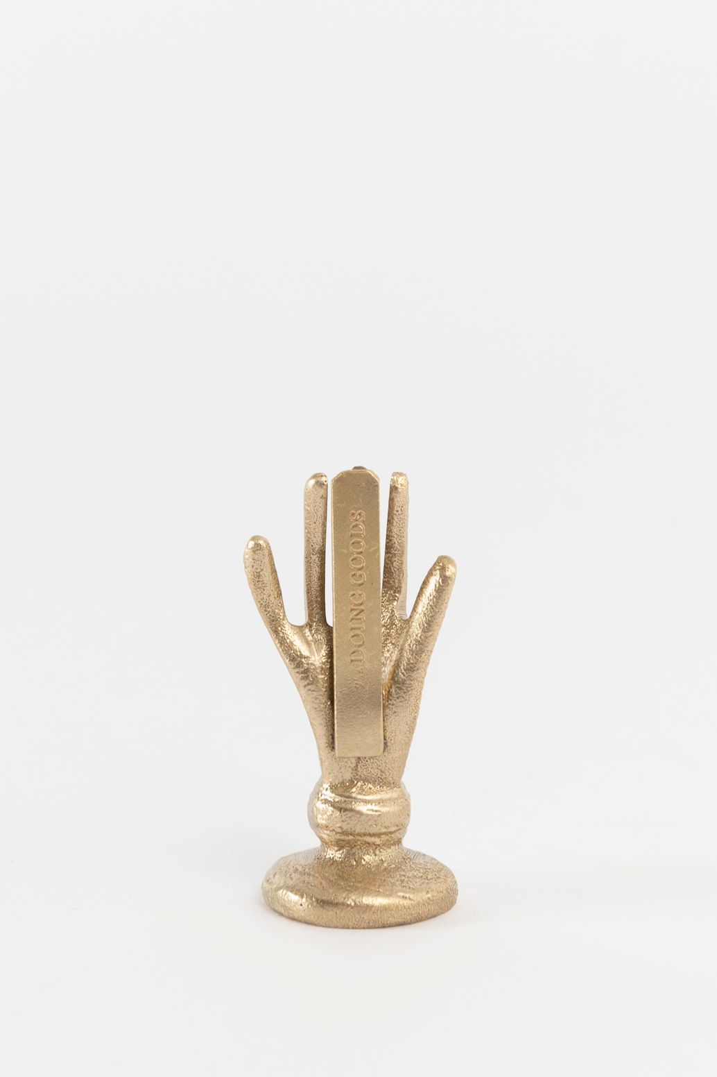 Doing Goods Porte-cartes main - doré