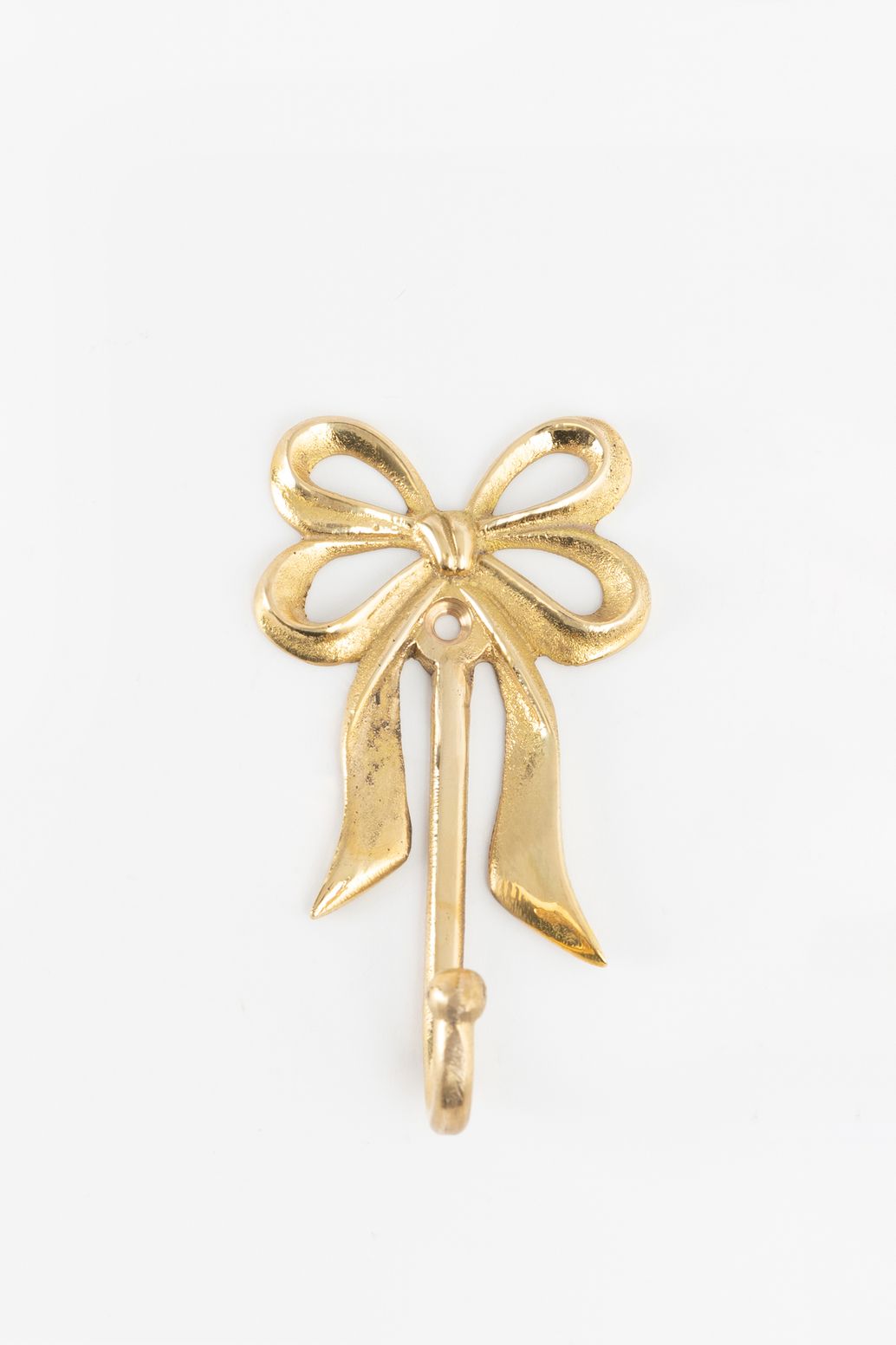 Patère avec nœud - doré