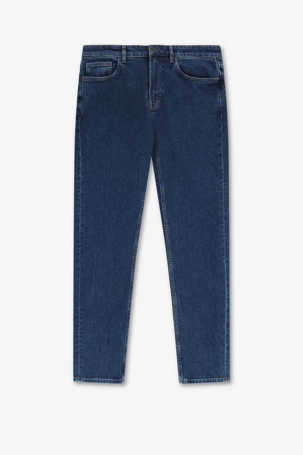 Blauwe regular fit jeans
