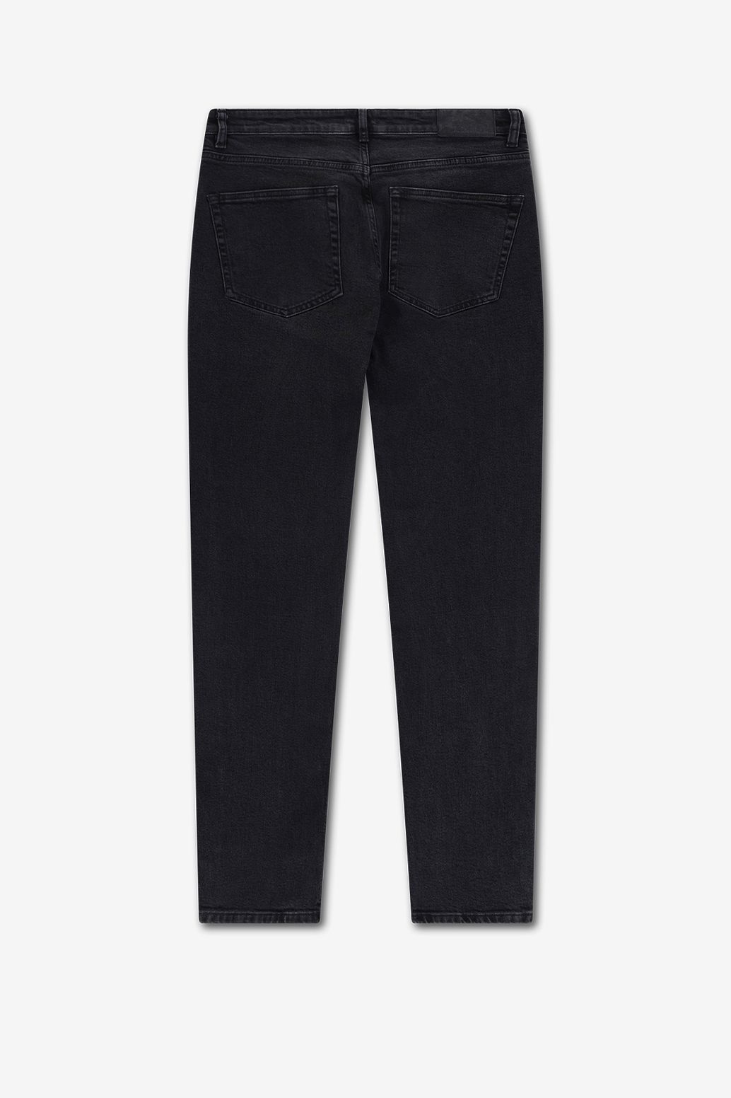 Zwarte mid-rise regular fit jeans