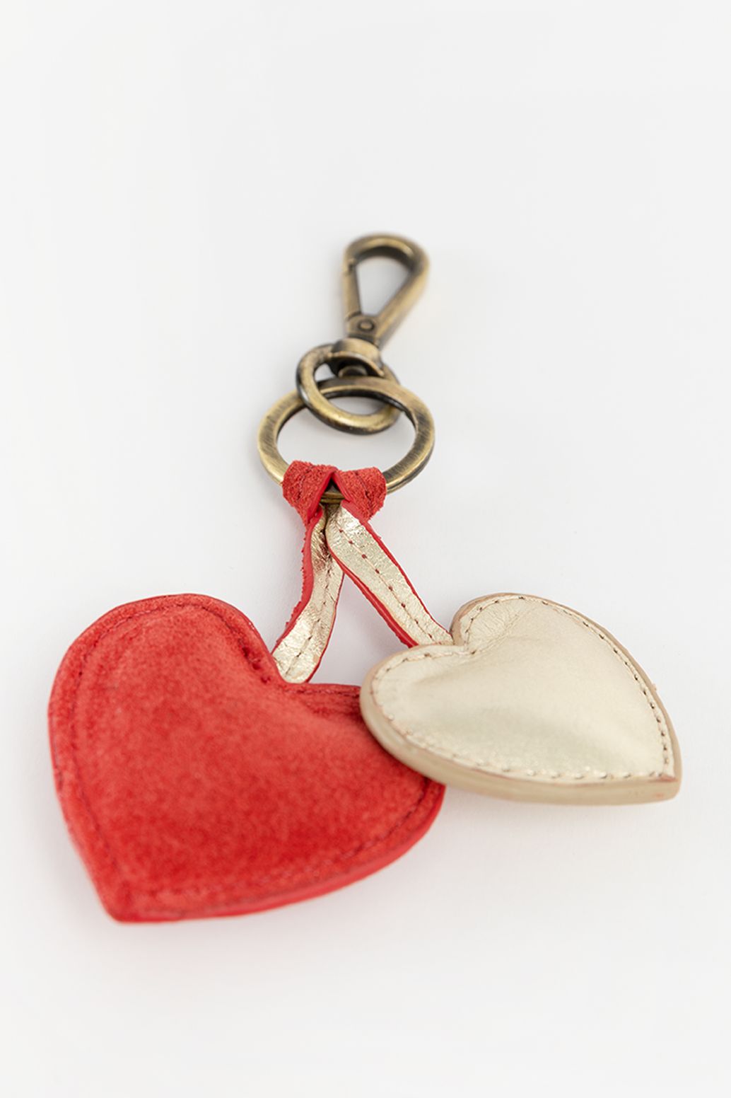 Sleutelhanger met hartjes