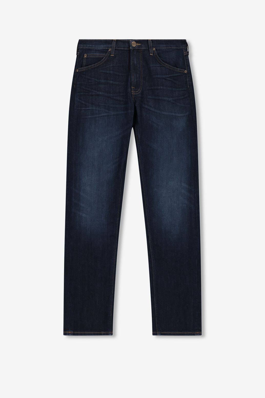 LEE donkerblauwe straight fit jeans