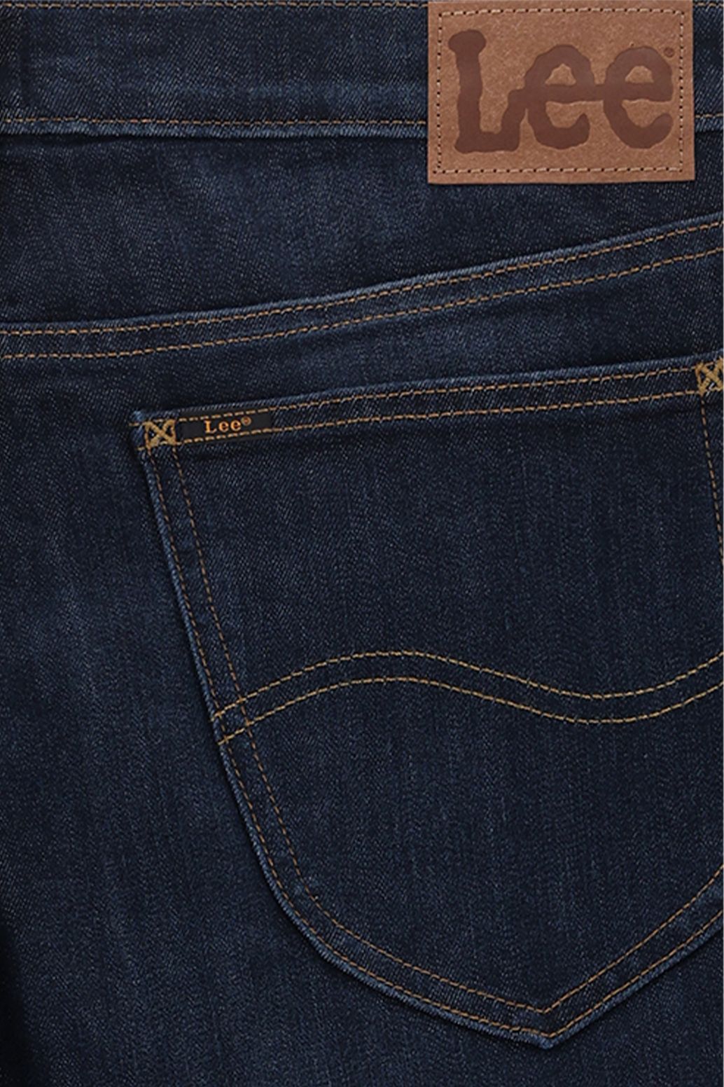 LEE donkerblauwe straight fit jeans