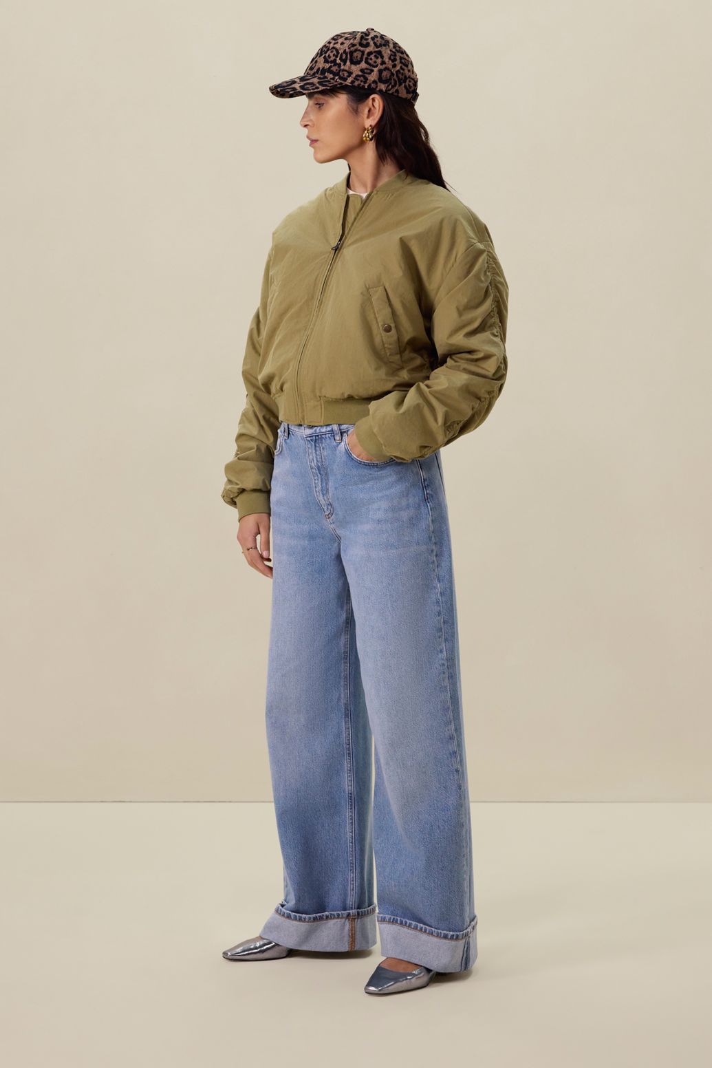 Veste bomber - vert
