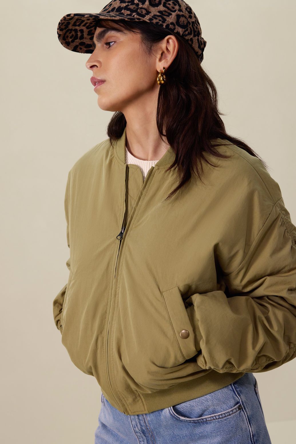 Veste bomber - vert