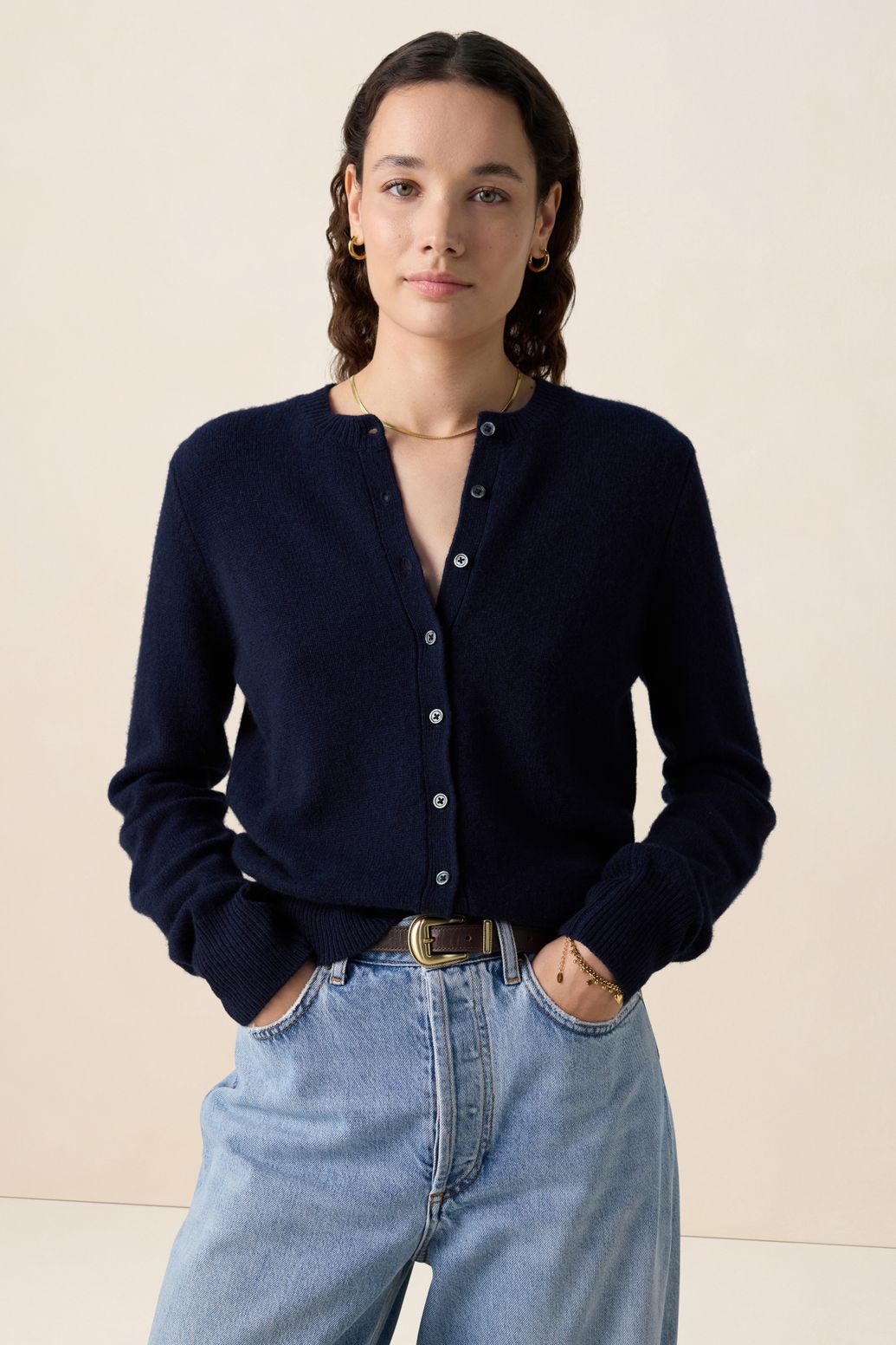 Gold-plated flache Kette