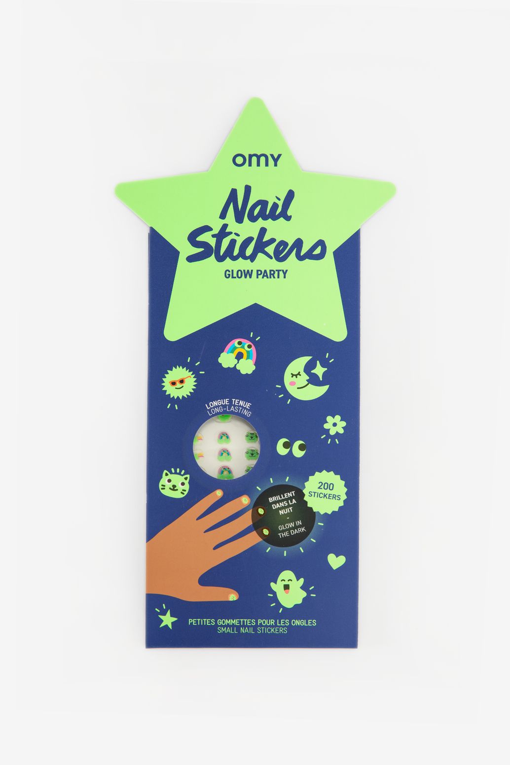 OMY Nagelsticker Glow Party