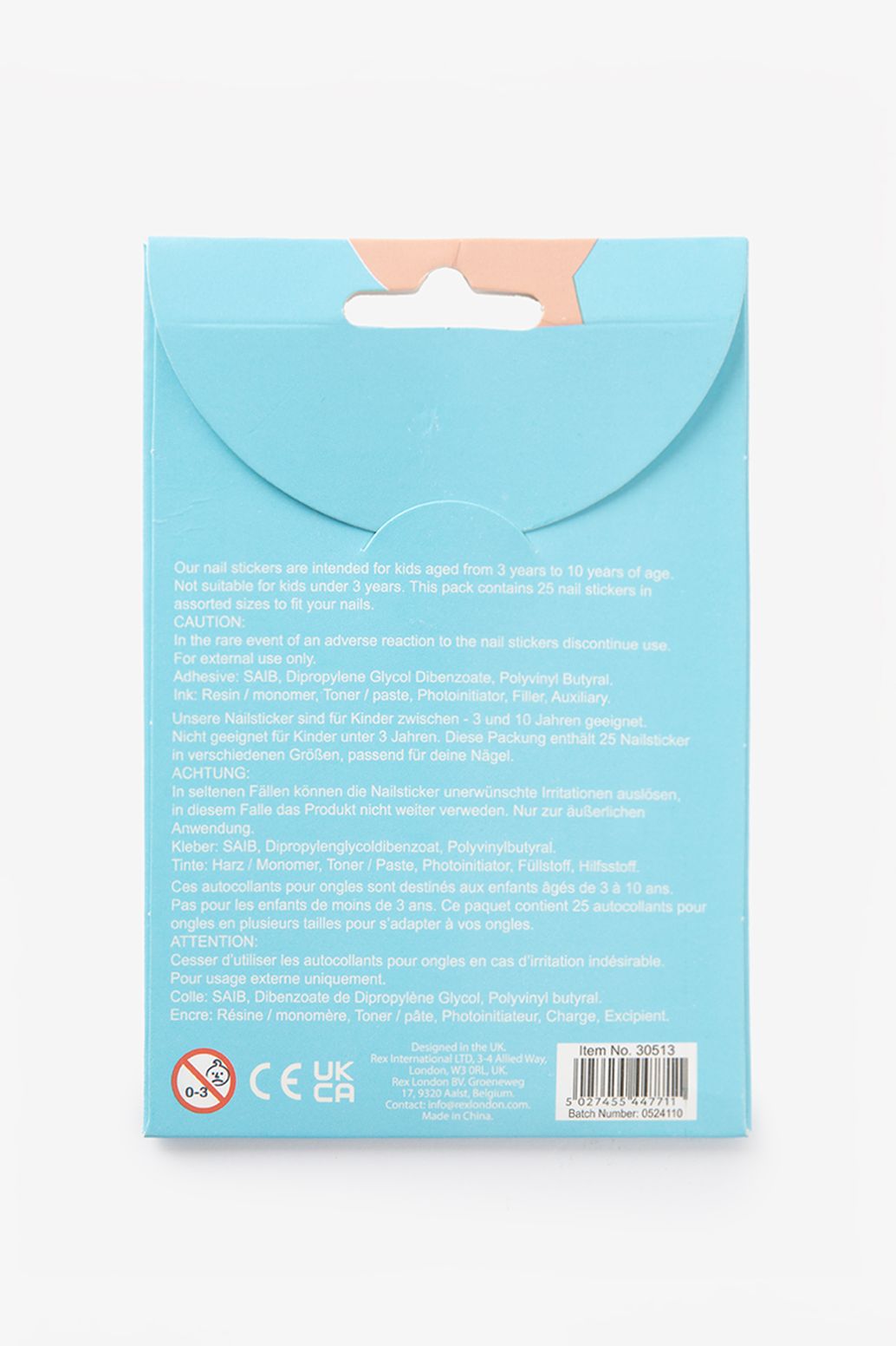 Rex London Nagelsticker Sausage Dog