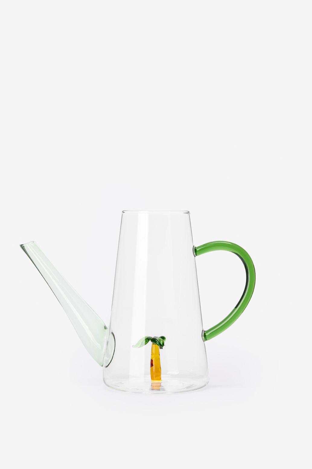 Glasgießkanne Palme