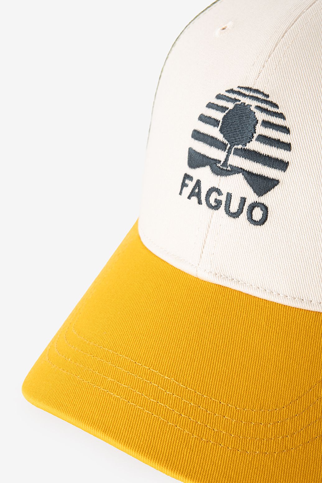 Faguo donkergroene pet met embroidery