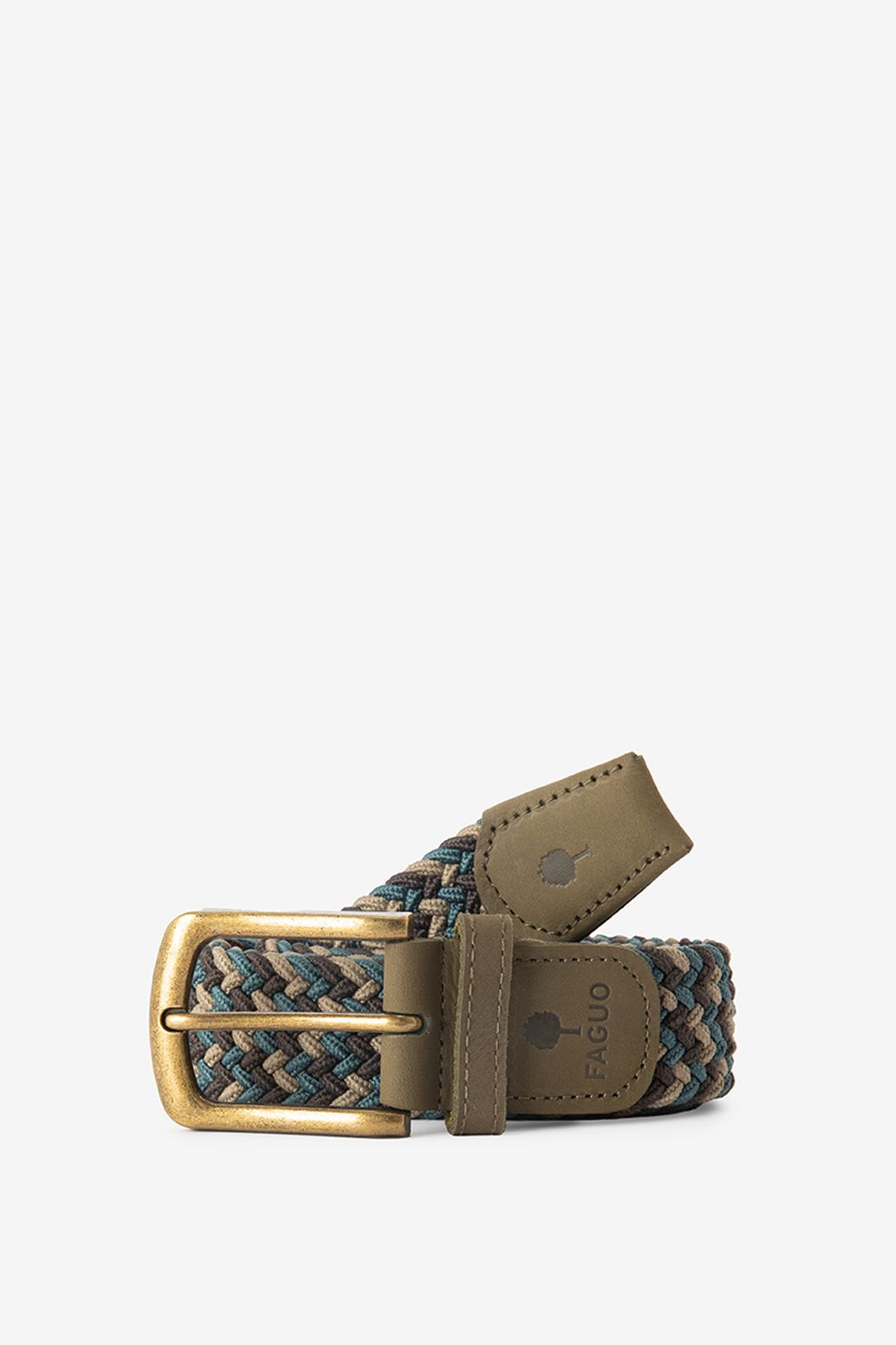 Flecht-Gürtel - blau