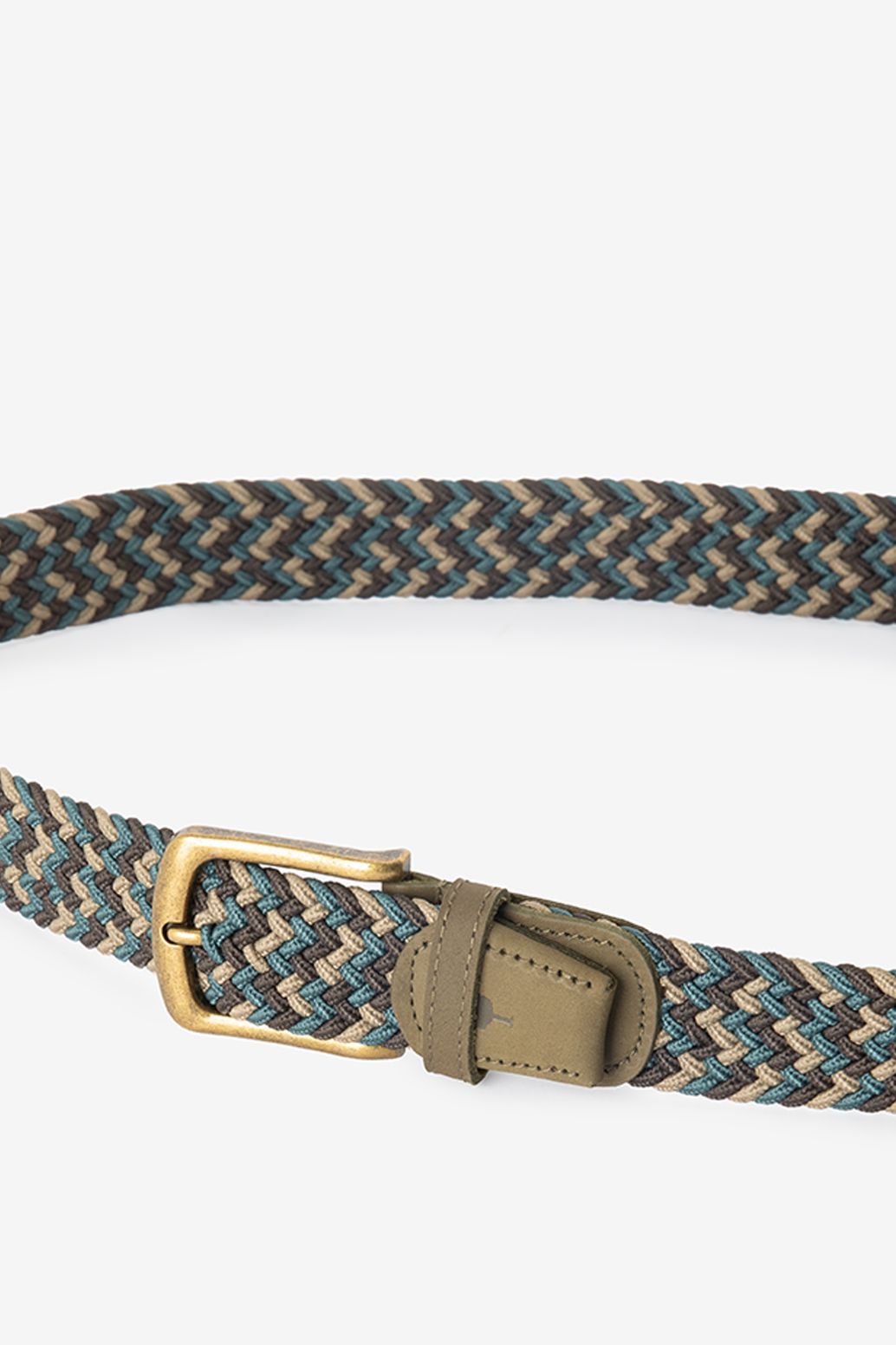 Flecht-Gürtel - blau