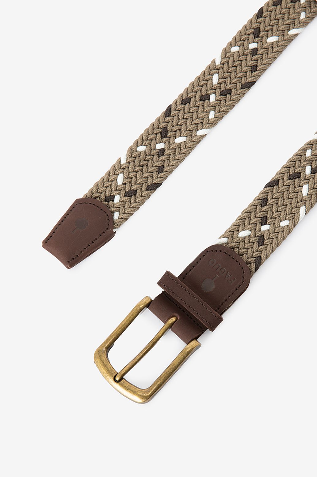Flecht-Gürtel - beige