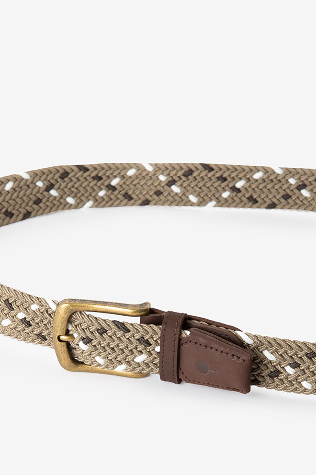 Flecht-Gürtel - beige