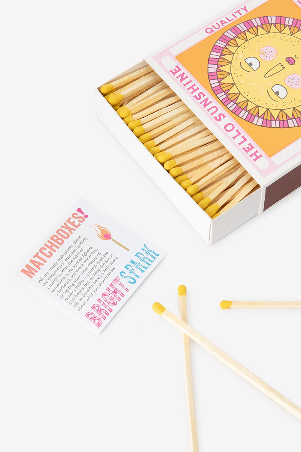 Allumettes Hello Sunshine