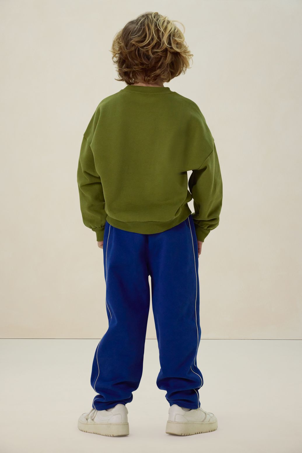 Jogginghose mit Streifen - blau