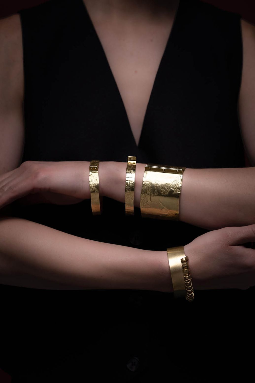 Gouden armband large Sissy-Boy X TWEEK-EEK