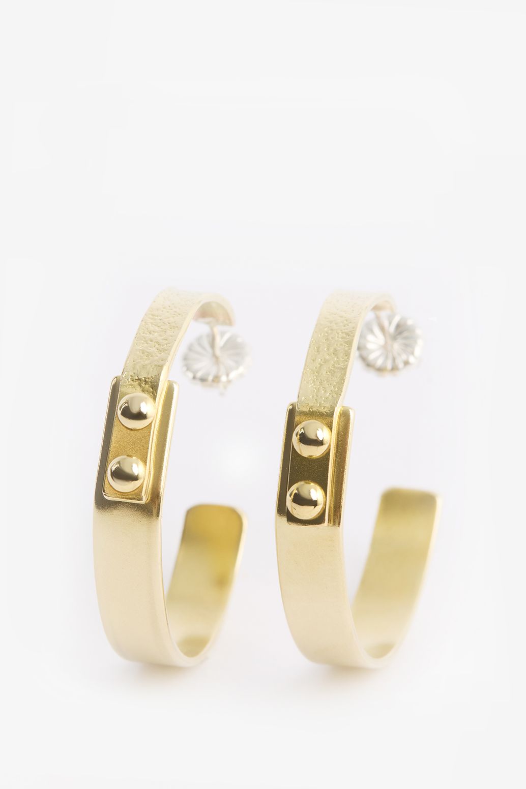 Gouden hoop oorbellen Sissy-Boy X TWEEK-EEK