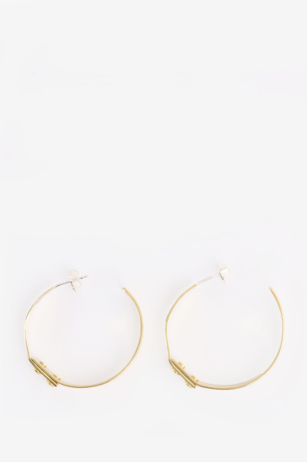 Gouden hoop oorbellen Sissy-Boy X TWEEK-EEK