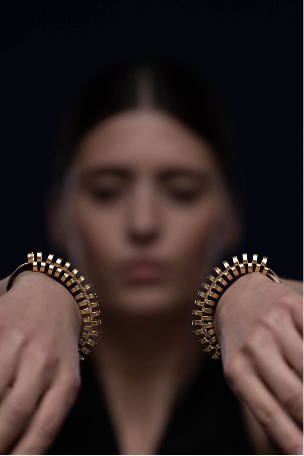 Gouden armband met krul Sissy-Boy X TWEEK-EEK