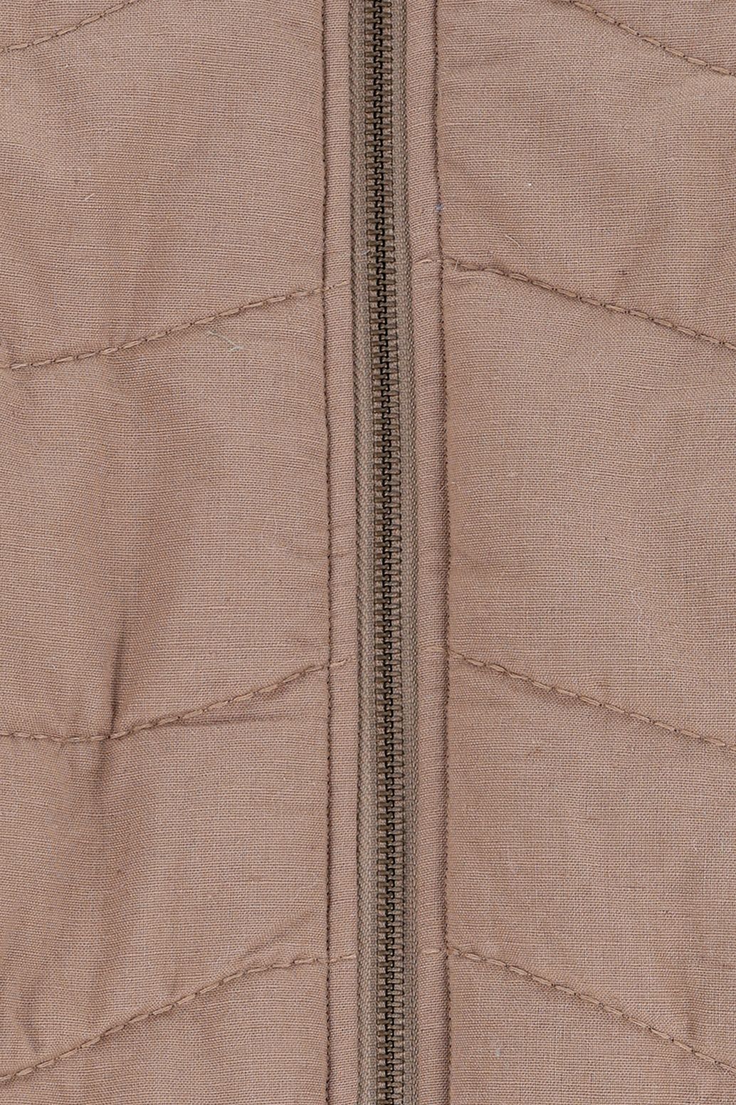 Bomberjacke mit Steppung - braun