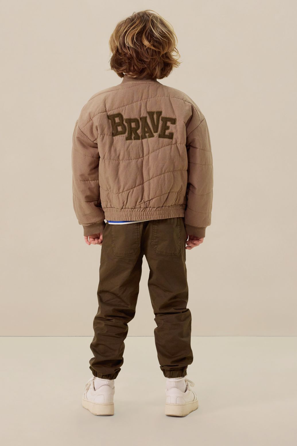 Bruin quilted bomber jack