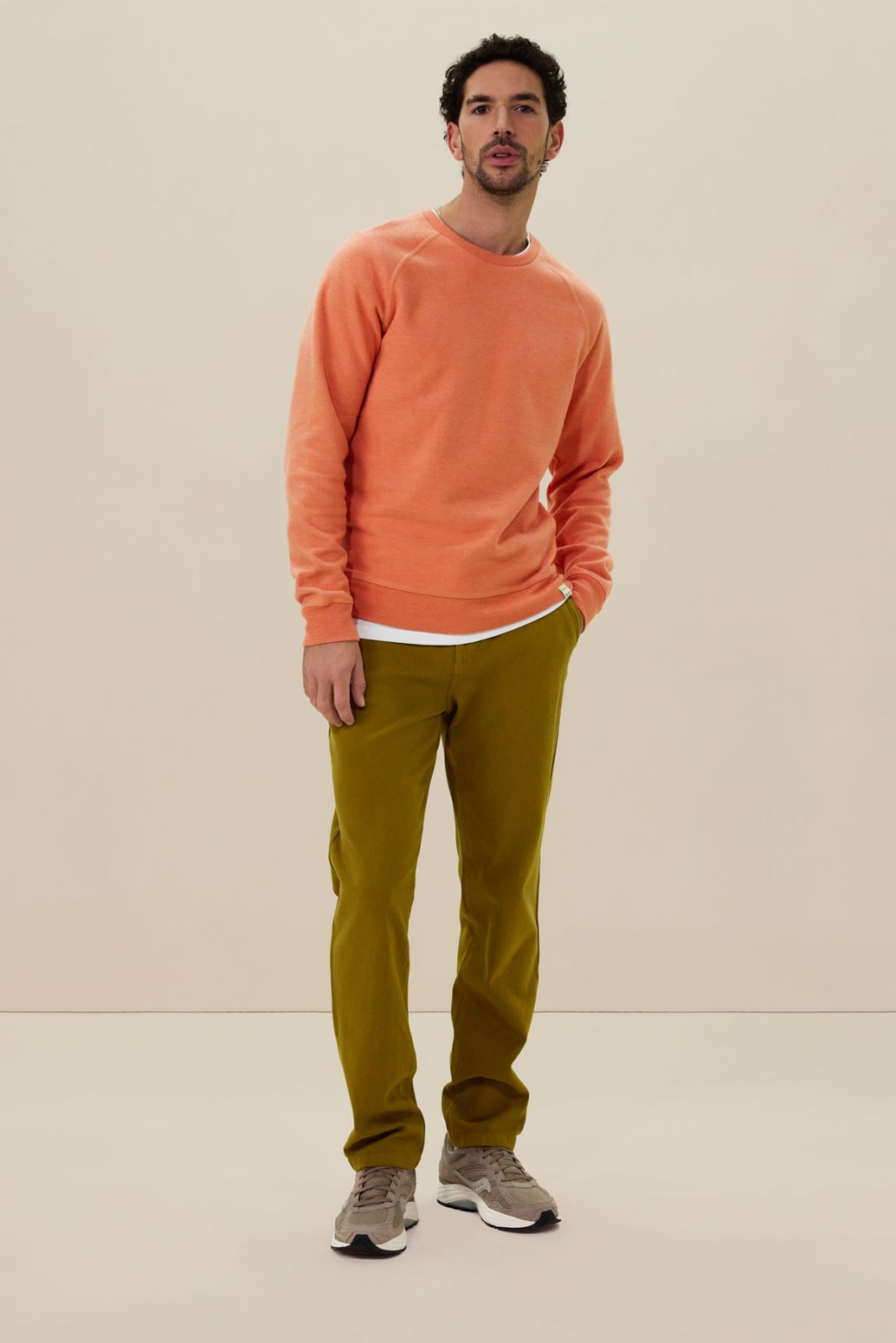 Raglan-Sweater - orange