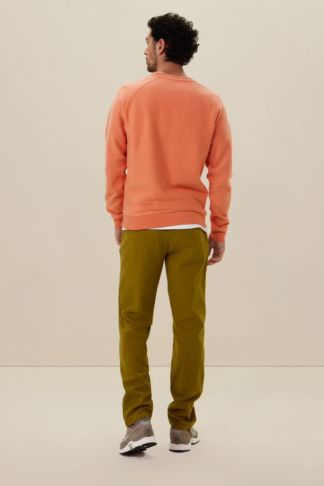 Raglan-Sweater - orange