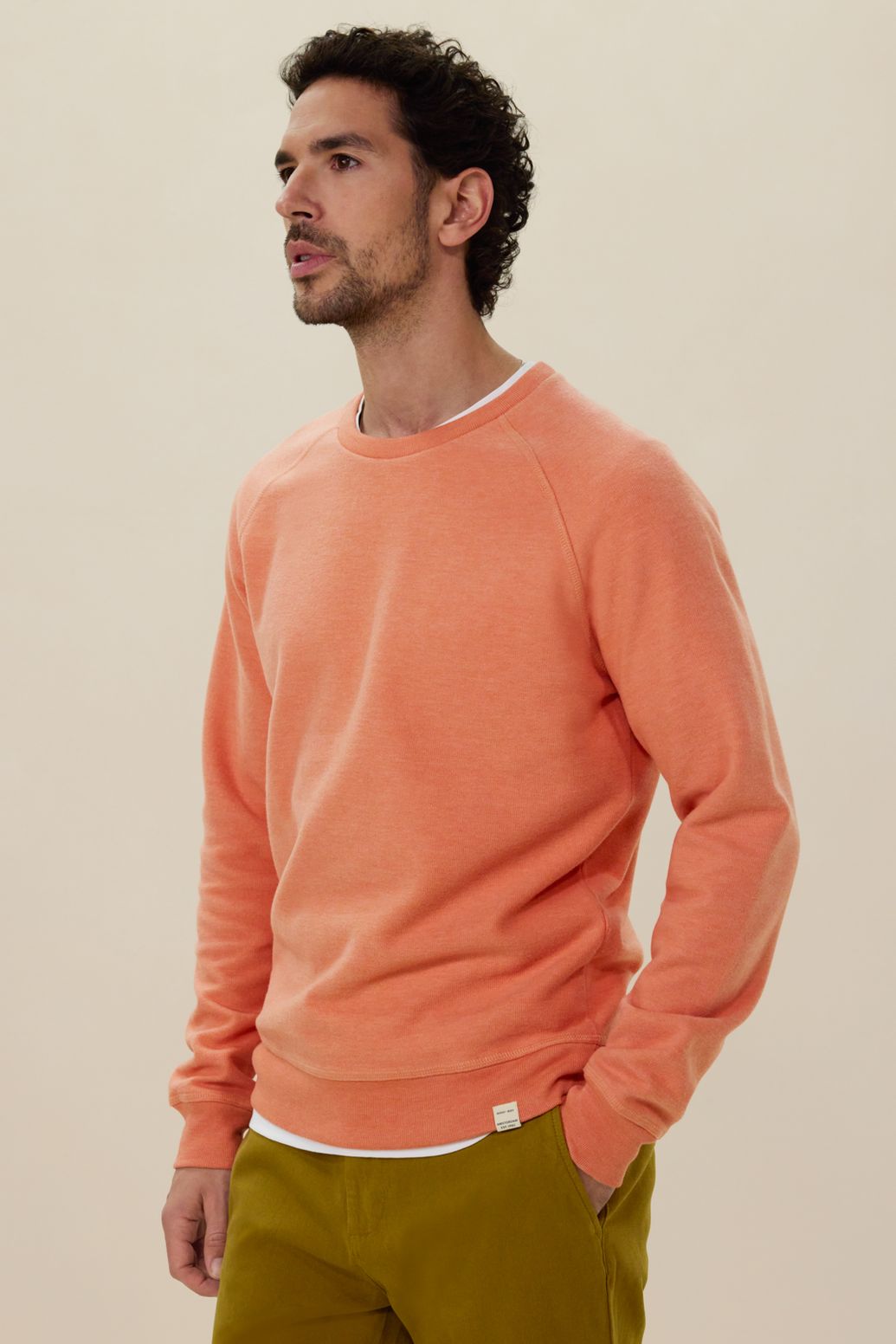 Raglan-Sweater - orange