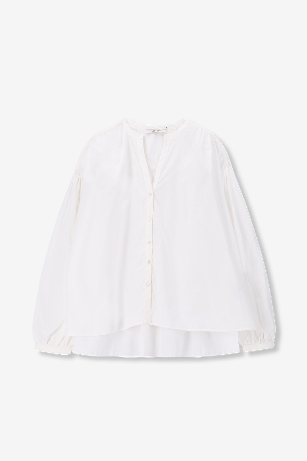 Blouse oversize - blanc